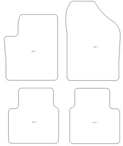 Tappetini auto per Seres 3 2021- one