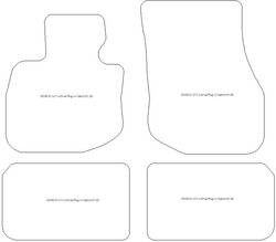 Tappetini auto per BMW iX1 (U11) Electric 11.2022-