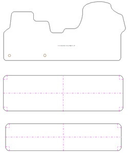 Tappetini per Fiat Scudo III / E-Scudo (electric) Combi 2021- MTM One