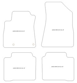 Tappetini per Kia Niro HEV Hybrid 07.2022- MTM One