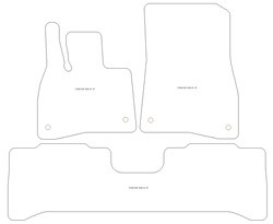Tappetini per Mercedes EQE (X294) 2023- MTM One