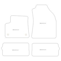 Tappetini auto per Citroen C3 IV / eC3 Electric 2024-