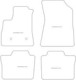 Tappetini auto per Renault Rafale E-Tech Full Hybrid / Plug-in Hybrid 2024-