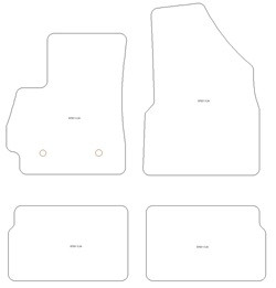 Tappetini auto per Omoda 5 2023-