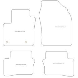 Tappetini auto per Toyota C-HR Plug-in Hybrid 2024-