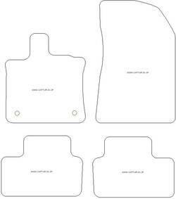 Tappetini auto per Renault Symbioz E-Tech Full Hybrid 07.2024-