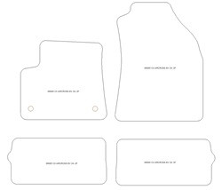 Tappetini auto per Citroen C3 Aircross Electric 2025-