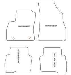 Tappetini per Citroen Nemo 06.2008-2013