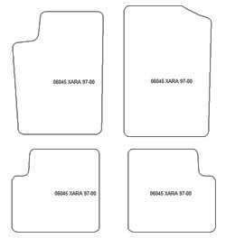 Tappetini per Citroen Xsara 1997-2000