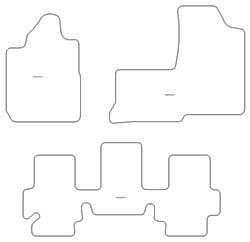 Tappetini per Fiat Multipla 1998-2010