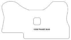 Tappetini per Ford Transit 1988-2000 MTM Plus