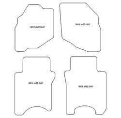 Tappetini per Honda Jazz I 2002-10.2008 MTM Plus