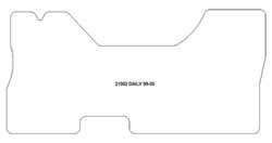 Tappetini per Iveco Daily II 1999-2006 MTM Plus