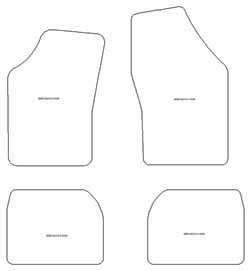 Tappetini per Lancia Delta II 1993-1999