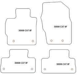 Tappetini per Mazda CX-7 2006-2012 MTM Plus