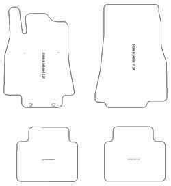 Tappetini per Mercedes Classe B (W245) 06.2005-2011