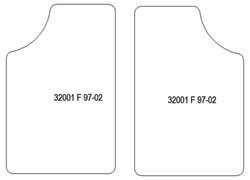 Tappetini per MG F (RD) 1997-2002