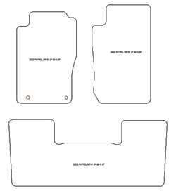 Tappetini per Nissan Patrol (Y61) 3 porte 1998-2010