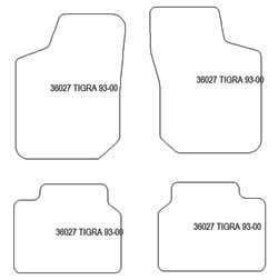 Tappetini per Opel Tigra 1993-2000