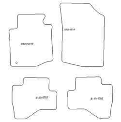 Tappetini per Peugeot 107 2005-06.2014 MTM Plus