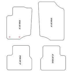 Tappetini per Peugeot 207 2006-2012 MTM Plus