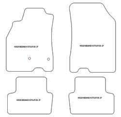 Tappetini per Renault Megane III Sporter 06.2009-2016