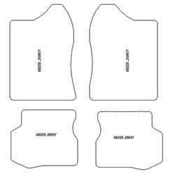 Tappetini per Suzuki Jimny I 1998-09.2018