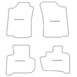 Tappetini per Toyota Land Cruiser J90 (Prado) 1996-2003 MTM Plus