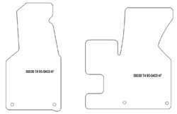 Tappetini per Volkswagen T4 1995-03.2004 MTM Plus