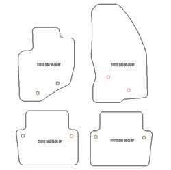 Tappetini per Volvo S80 I 1999-2006