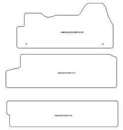 Tappetini per Fiat Ducato bus 2006-2014 MTM Plus
