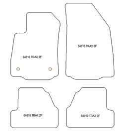 Tappetini per Chevrolet Trax 2013- MTM Plus