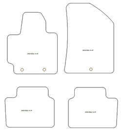 Tappetini per Kia Soul II 03.2014-03.2019