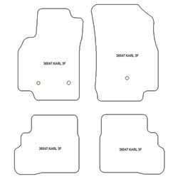 Tappetini per Opel Karl 05.2015-06.2019