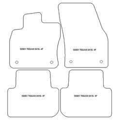 Tappetini per Volkswagen Tiguan II (anche e-Hybrid) 05.2016-10.2023