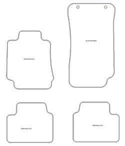 Tappetini per Alfa Romeo Giulia (Type 952) 06.2016-