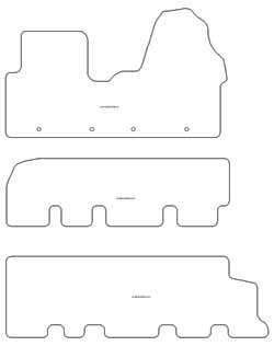 Tappetini per Fiat Talento panorama 2016- MTM Plus