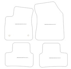 Tappetini per Renault Megane IV Sporter (anche Plug-in Hybrid) 09.2016-