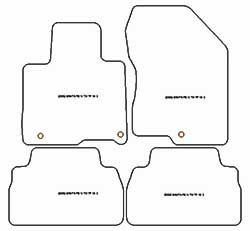 Tappetini per Hyundai Santa Fe IV (TM) 7 posti Disel 2018- MTM Plus