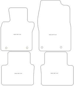 Tappetini auto per Mazda 3 2019-