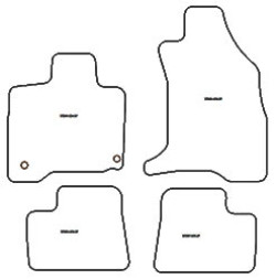 Tappetini auto per Peugeot i-On 2010-