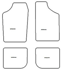 Tappetini auto per Volkswagen Polo II 1981-1994