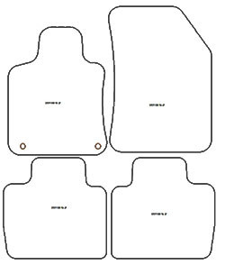 Tappetini per Peugeot 508 II (anche Hybrid) 01.2019- MTM Plus