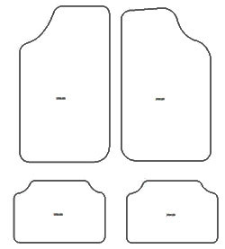 Tappetini per Peugeot 205 1983-1998 MTM Plus