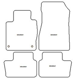 Tappetini per Nissan Juke II (anche Hybrid) 2020-