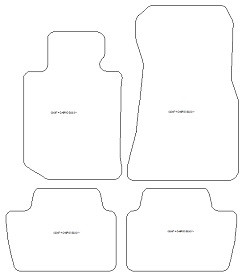 Tappetini auto per BMW Serie 4 (G23) Cabrio 2021-