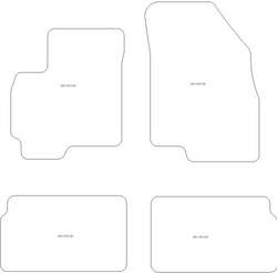 Tappetini auto per Dr Motor DR5 2020-