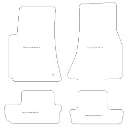 Tappetini per Dodge Challenger 2008-2014 MTM Plus