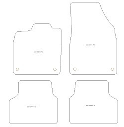 Tappetini per Cupra Born 2021- plus