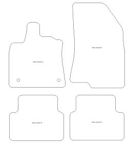 Tappetini per Dacia Jogger 5 posti 2022- plus